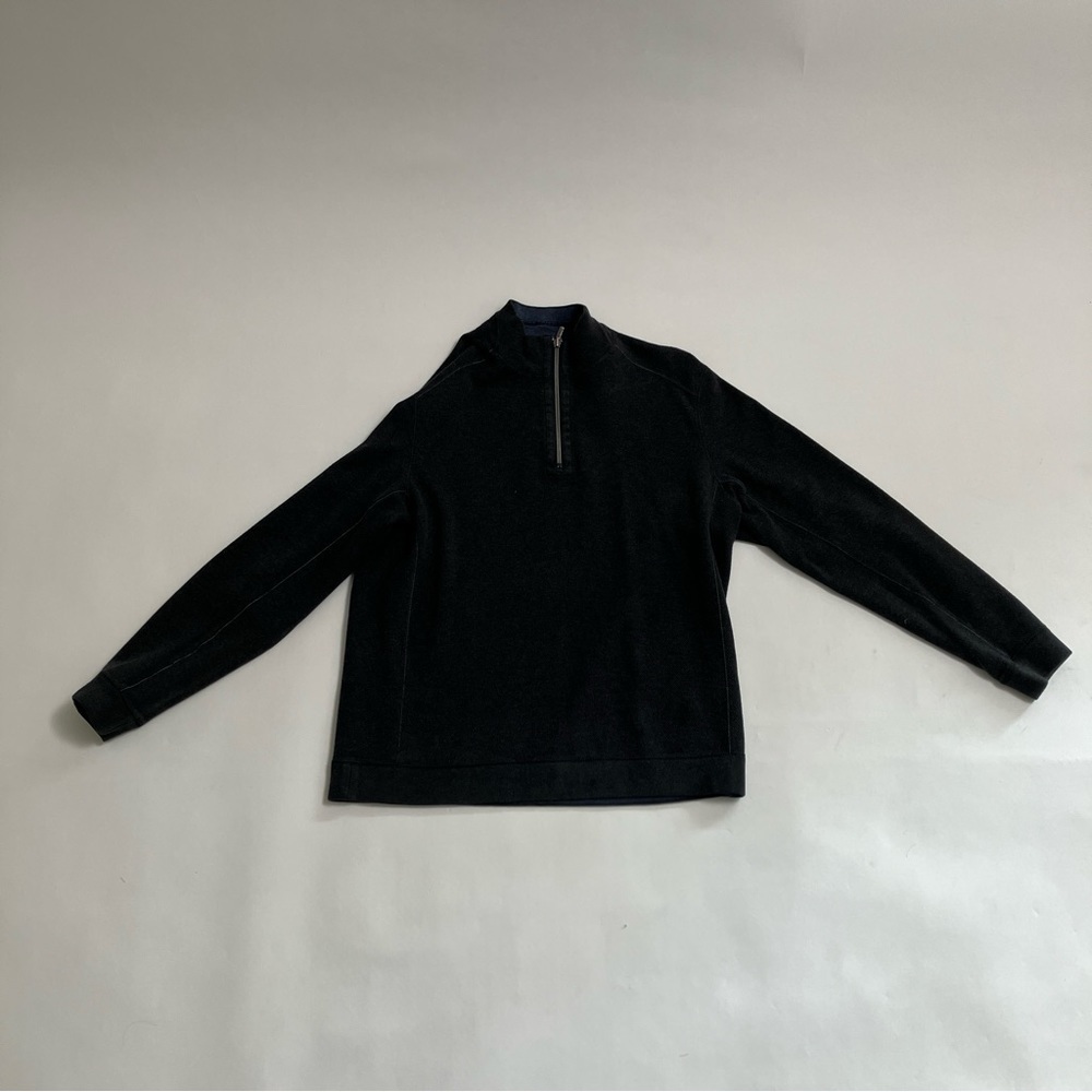 TOMMY BAHAMA reversible quarter zip